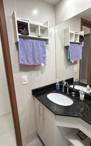 Apartamento à venda com 60m², 2 quartos e 1 vagaBanheiro Social