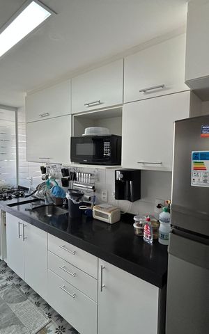 Apartamento à venda com 60m², 2 quartos e 1 vagaCozinha