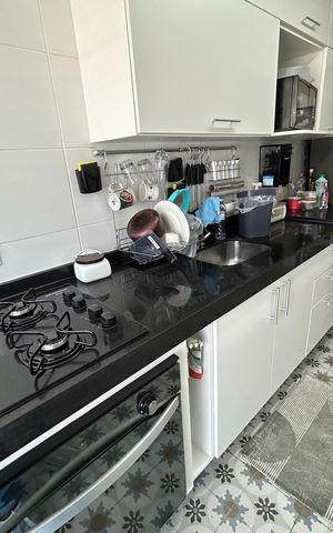 Apartamento à venda com 60m², 2 quartos e 1 vagaCozinha