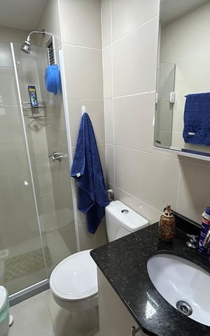 Apartamento à venda com 60m², 2 quartos e 1 vagaBanheiro da Suíte