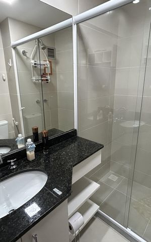 Apartamento à venda com 60m², 2 quartos e 1 vagaBanheiro Social