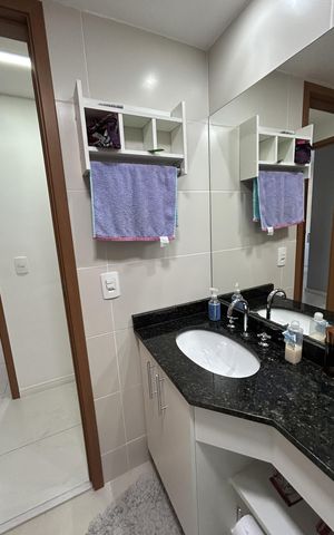 Apartamento à venda com 60m², 2 quartos e 1 vagaBanheiro Social