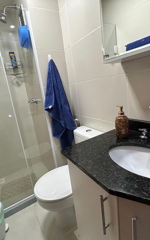 Apartamento à venda com 60m², 2 quartos e 1 vagaBanheiro da Suíte