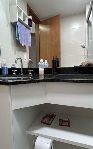Apartamento à venda com 60m², 2 quartos e 1 vagaBanheiro Social