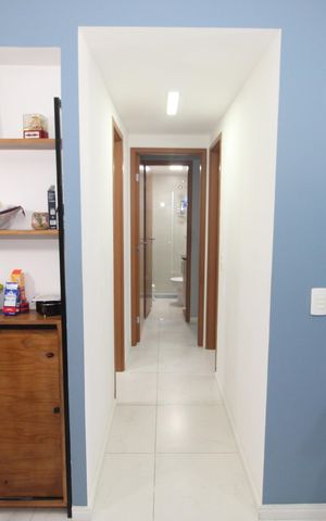 Apartamento à venda com 60m², 2 quartos e 1 vagaCorredor