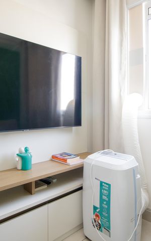 Studio à venda com 28m², 1 quarto e sem vagaSala