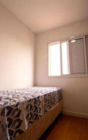 Apartamento para alugar com 76m², 3 quartos e 2 vagas Apartamento para alugar com 76m², 3 quartos e 2 vagasQuarto 2