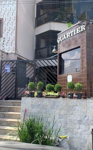 Apartamento à venda com 127m², 3 quartos e 2 vagasFachada e portaria