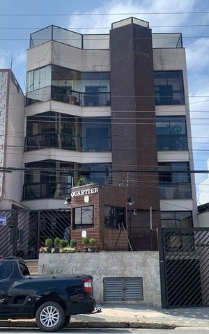 Apartamento à venda com 127m², 3 quartos e 2 vagasFachada e portaria
