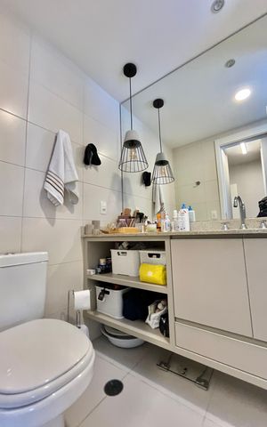 Apartamento à venda com 89m², 3 quartos e 2 vagas Apartamento à venda com 89m², 3 quartos e 2 vagasBanheiro da Suíte