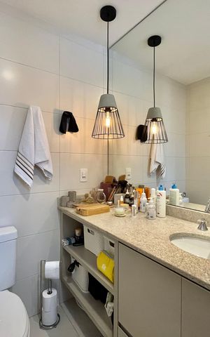 Apartamento à venda com 89m², 3 quartos e 2 vagas Apartamento à venda com 89m², 3 quartos e 2 vagasBanheiro da Suíte
