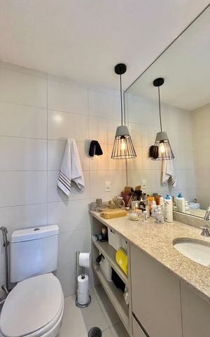 Apartamento à venda com 89m², 3 quartos e 2 vagas Apartamento à venda com 89m², 3 quartos e 2 vagasBanheiro da Suíte