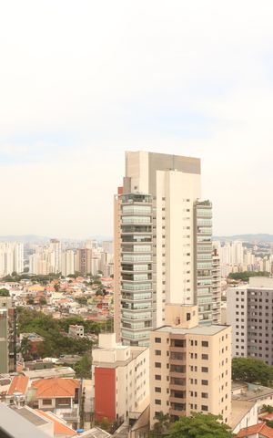 Studio à venda com 27m², 1 quarto e sem vagaVaranda