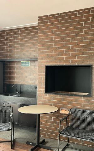 Studio à venda com 27m², 1 quarto e sem vaga Studio à venda com 27m², 1 quarto e sem vagaÁrea comum - Churrasqueira