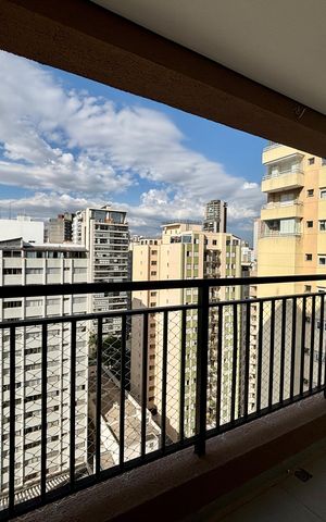 Apartamento para alugar com 45m², 2 quartos e sem vaga Apartamento para alugar com 45m², 2 quartos e sem vagaVaranda