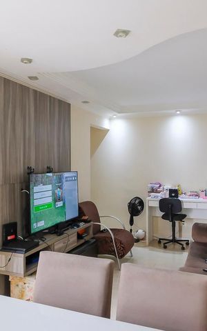 Apartamento à venda com 59m², 2 quartos e 1 vagaSala