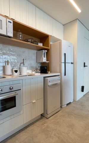 Studio à venda com 62m², 1 quarto e 1 vagaCozinha