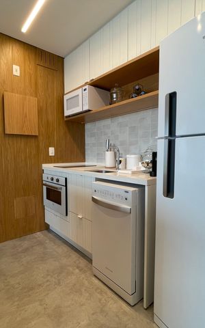 Studio à venda com 62m², 1 quarto e 1 vagaCozinha