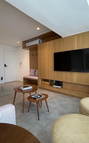 Studio à venda com 62m², 1 quarto e 1 vagaSala