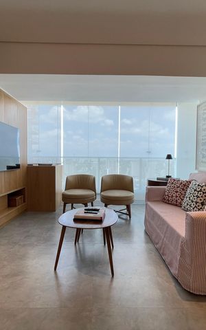 Studio à venda com 62m², 1 quarto e 1 vagaSala