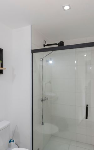 Apartamento para alugar com 34m², 1 quarto e sem vaga Apartamento para alugar com 34m², 1 quarto e sem vagaBanheiro