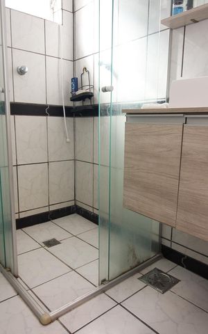 Apartamento à venda com 40m², 1 quarto e sem vaga Apartamento à venda com 40m², 1 quarto e sem vagaBanheiro
