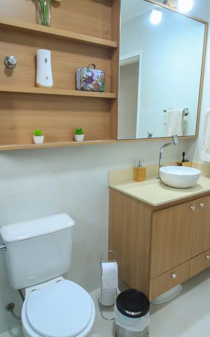Apartamento à venda com 72m², 2 quartos e 1 vaga Apartamento à venda com 72m², 2 quartos e 1 vagaBanheiro