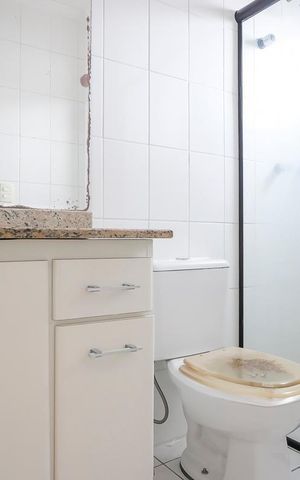 Apartamento à venda com 130m², 3 quartos e 3 vagasBanheiro da suíte 3