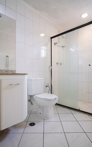 Apartamento à venda com 130m², 3 quartos e 3 vagasBanheiro da suíte 1