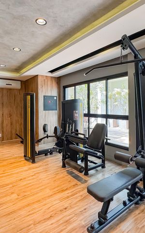 Studio à venda com 26m², 1 quarto e sem vaga Studio à venda com 26m², 1 quarto e sem vagaAcademia