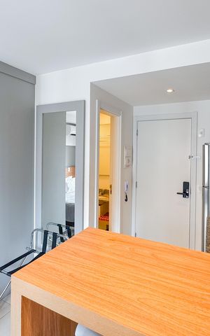 Studio à venda com 26m², 1 quarto e sem vaga Studio à venda com 26m², 1 quarto e sem vagaCozinha
