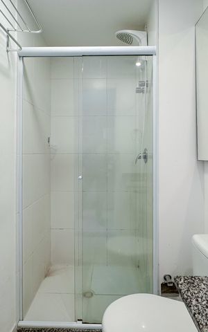 Studio à venda com 26m², 1 quarto e sem vaga Studio à venda com 26m², 1 quarto e sem vagaBanheiro