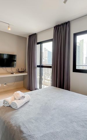 Studio à venda com 26m², 1 quarto e sem vagaStudio