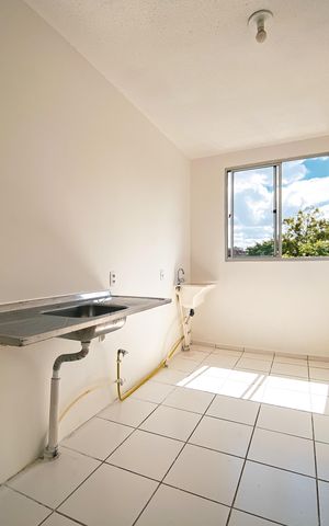 Apartamento para alugar com 43m², 2 quartos e 1 vaga Apartamento para alugar com 43m², 2 quartos e 1 vagaCozinha e Área de Serviço