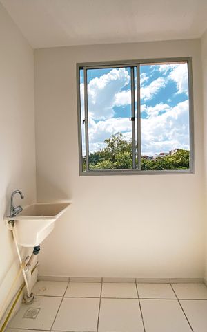 Apartamento para alugar com 43m², 2 quartos e 1 vaga Apartamento para alugar com 43m², 2 quartos e 1 vagaCozinha e Área de Serviço