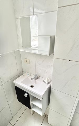 Apartamento para alugar com 70m², 1 quarto e sem vaga Apartamento para alugar com 70m², 1 quarto e sem vagaBanheiro