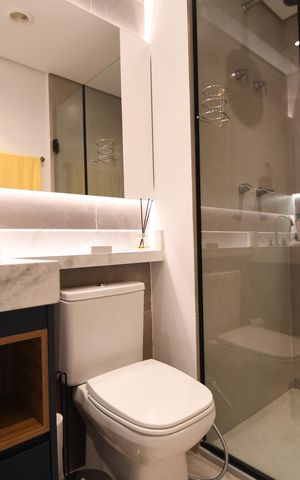 Apartamento à venda com 107m², 3 quartos e 2 vagasBanheiro 2