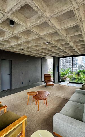 Apartamento à venda com 47m², 1 quarto e sem vaga Apartamento à venda com 47m², 1 quarto e sem vagaHall social