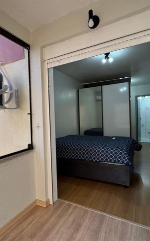 Apartamento à venda com 36m², 1 quarto e sem vagaVaranda