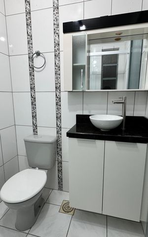 Apartamento à venda com 36m², 1 quarto e sem vagaBanheiro