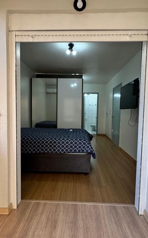Apartamento à venda com 36m², 1 quarto e sem vagaVaranda