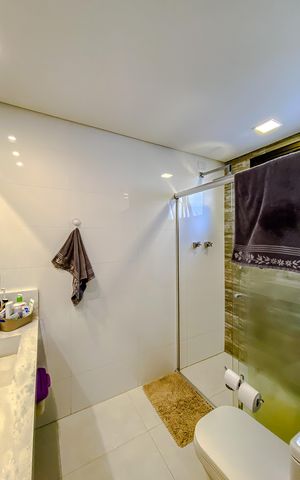 Apartamento à venda com 368m², 6 quartos e 4 vagasBanheiro da Suíte 3