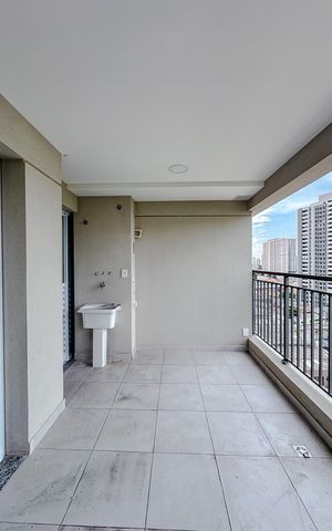 Apartamento para alugar com 52m², 2 quartos e 1 vagaVaranda da Sala