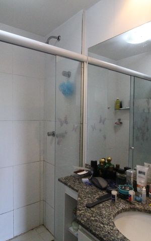 Apartamento à venda com 69m², 2 quartos e sem vagaBanheiro da Suíte