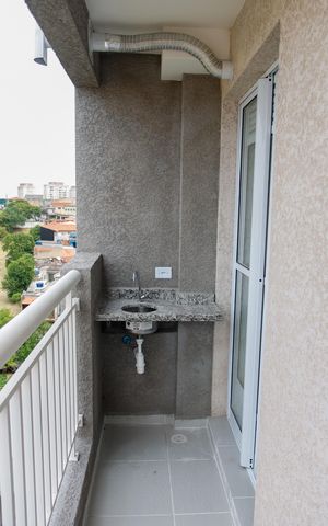 Apartamento à venda com 49m², 2 quartos e 1 vagaSacada
