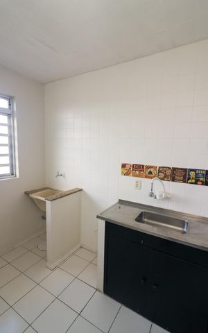 Apartamento para alugar com 38m², 1 quarto e sem vaga Apartamento para alugar com 38m², 1 quarto e sem vagaCozinha e Área de Serviço