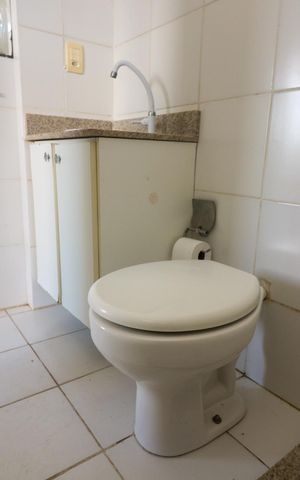 Apartamento para alugar com 38m², 1 quarto e sem vaga Apartamento para alugar com 38m², 1 quarto e sem vagaBanheiro da Suíte