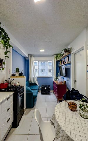 Apartamento para alugar com 26m², 1 quarto e sem vagaCozinha e Área de Serviço