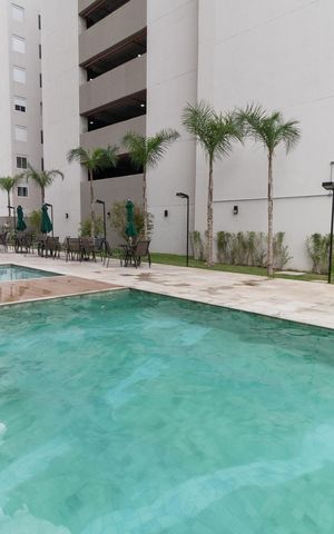 Apartamento para alugar com 35m², 2 quartos e 1 vagaÁrea comum - Piscina
