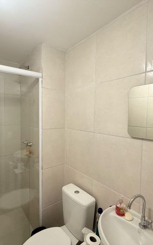 Apartamento para alugar com 45m², 2 quartos e sem vaga Apartamento para alugar com 45m², 2 quartos e sem vagaBanheiro